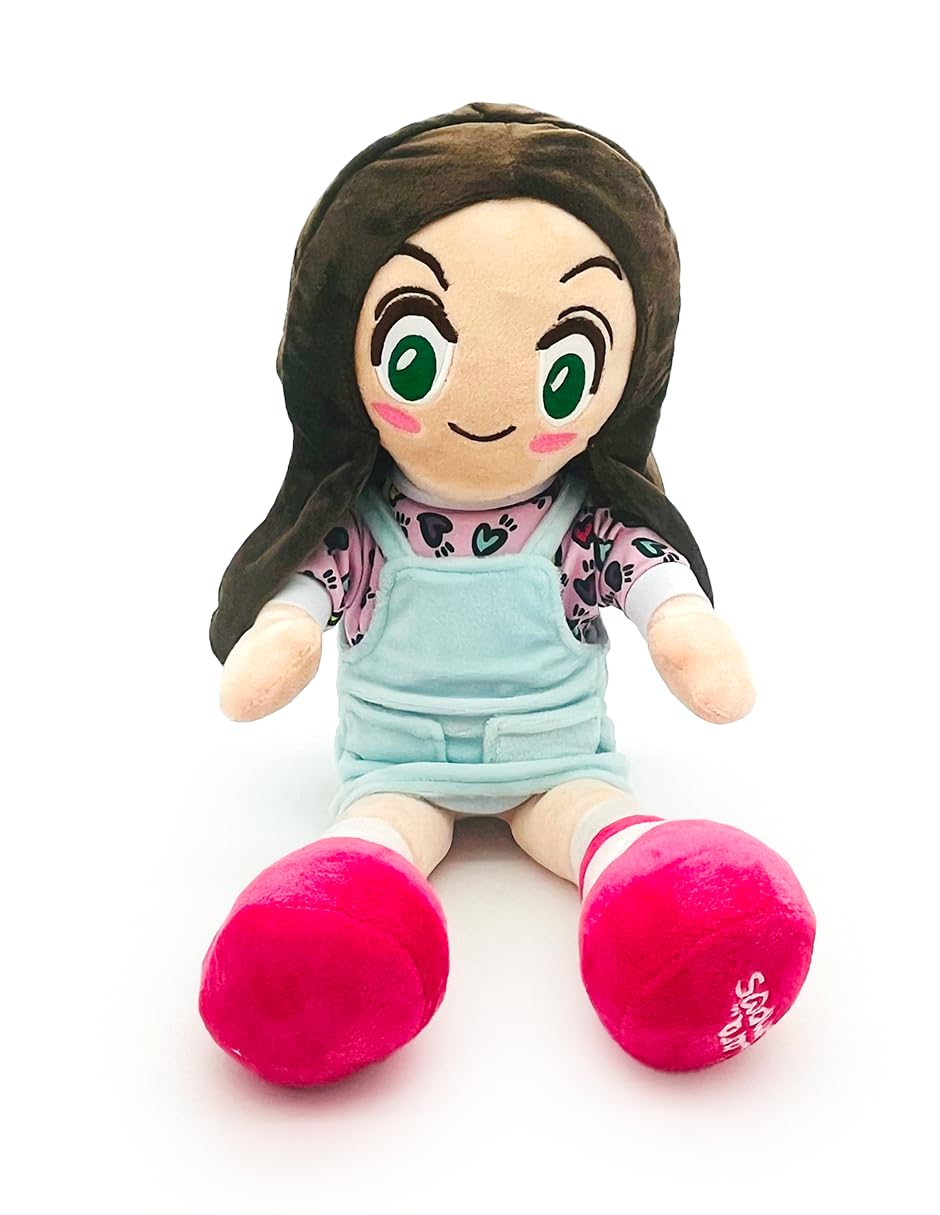 Ult Premium Peluche Lara con Rana Rhenne Scrunchie de Lara Lara Muñeca Acompañante de Aventuras Materiales Suaves Campos Verd
