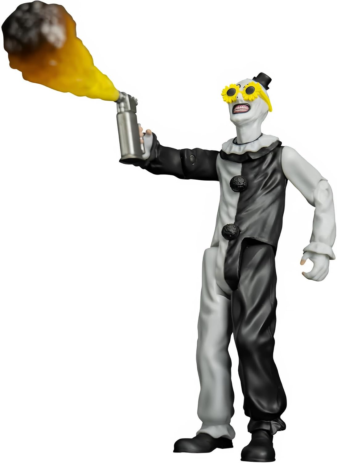 Trick Or Treat Studios Terrifier 2 Costume Shop Art The Payaso Figura de acción de 5 pulgadas