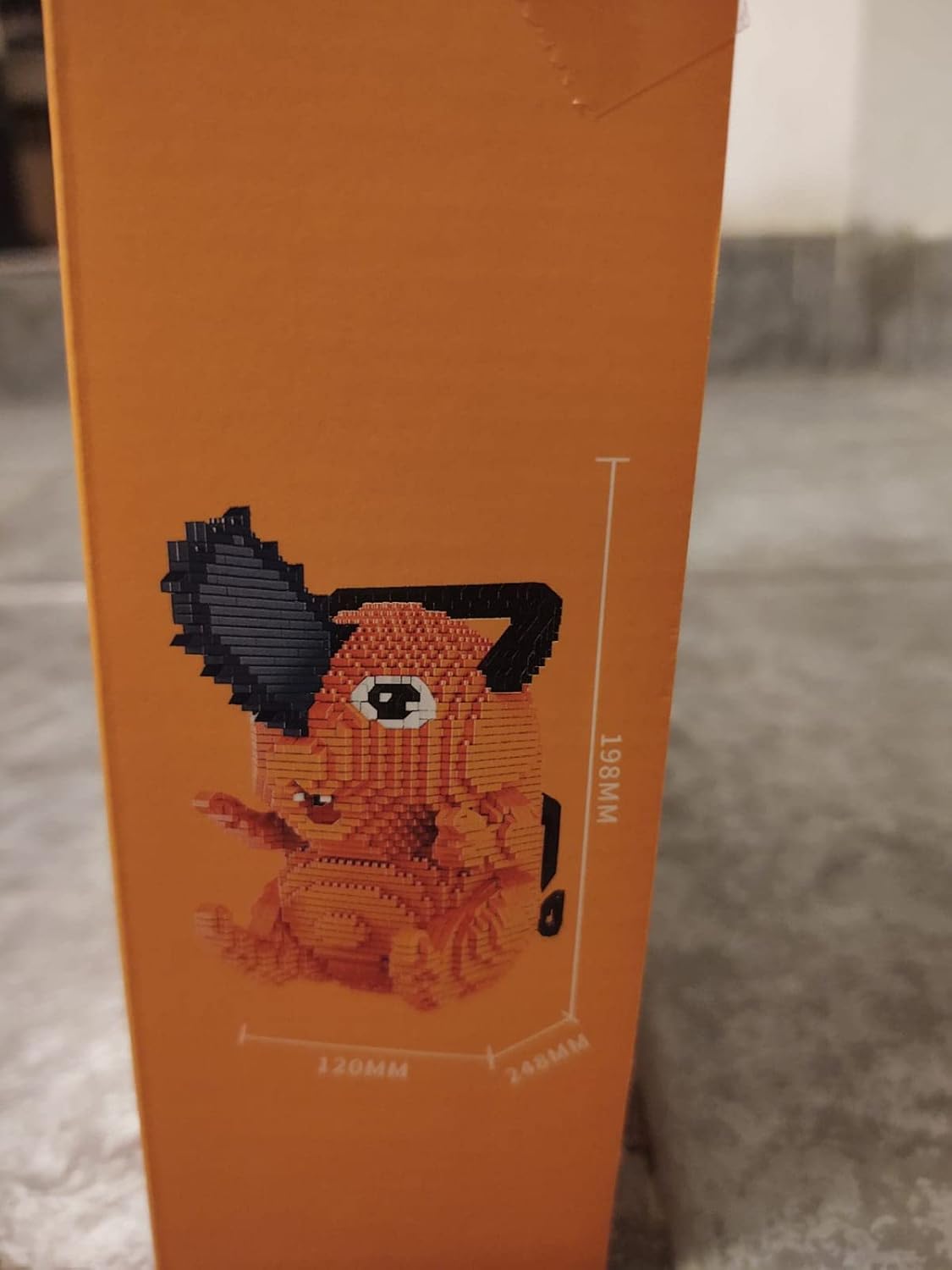 LOVESN Juguete de Construcción de POCHITA el fantastico Demonio Motosierra de Chainsaw Man, microbloques de construcción para Hacer un Modelo fantastico de colección, Nivel 5.