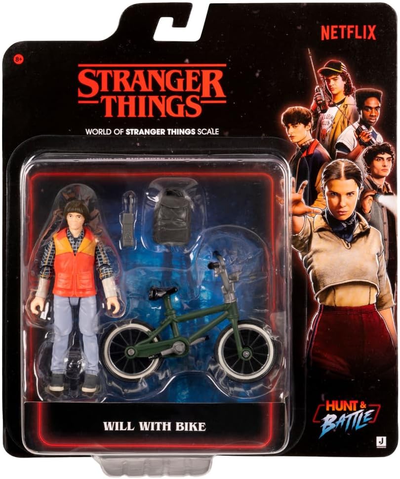 Stranger Things Figura de acción y Bicicleta Will con Bicicleta