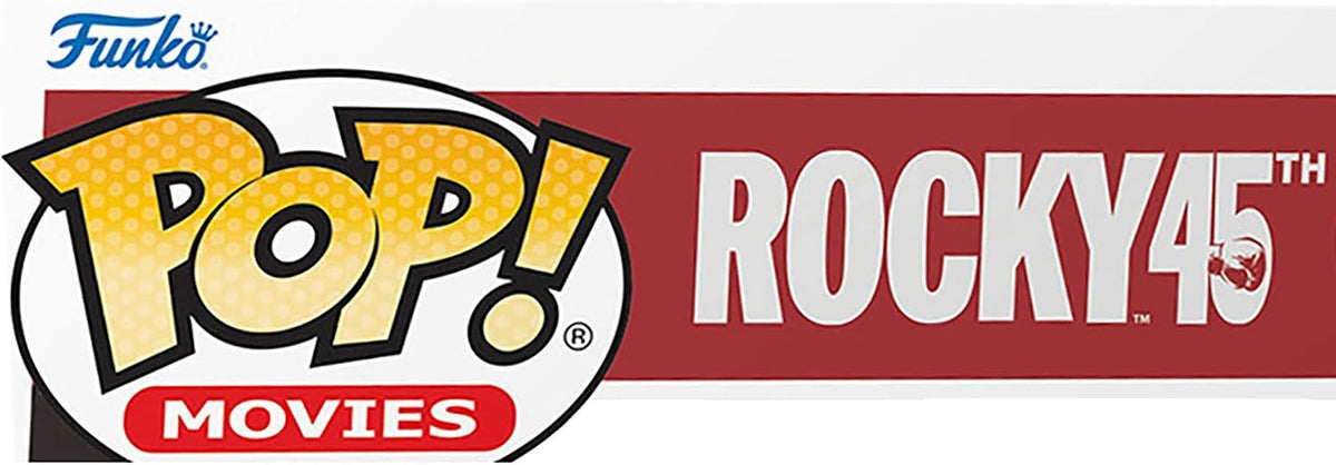 Funko Pop! Rocky - Juego de coleccionistas de 45 Aniversario, Rocky Balboa y Apollo Creed