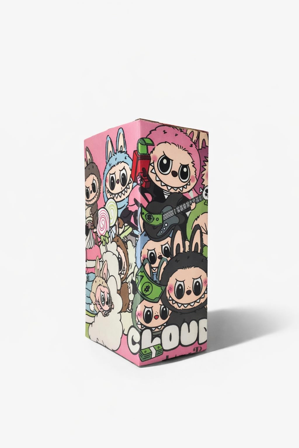 Generico Termo de Agua con Asa, 40 oz, 1.18 L, Color Crema con Diseño de Criaturas de Fantasia, Edicion Especial - imagen 4
