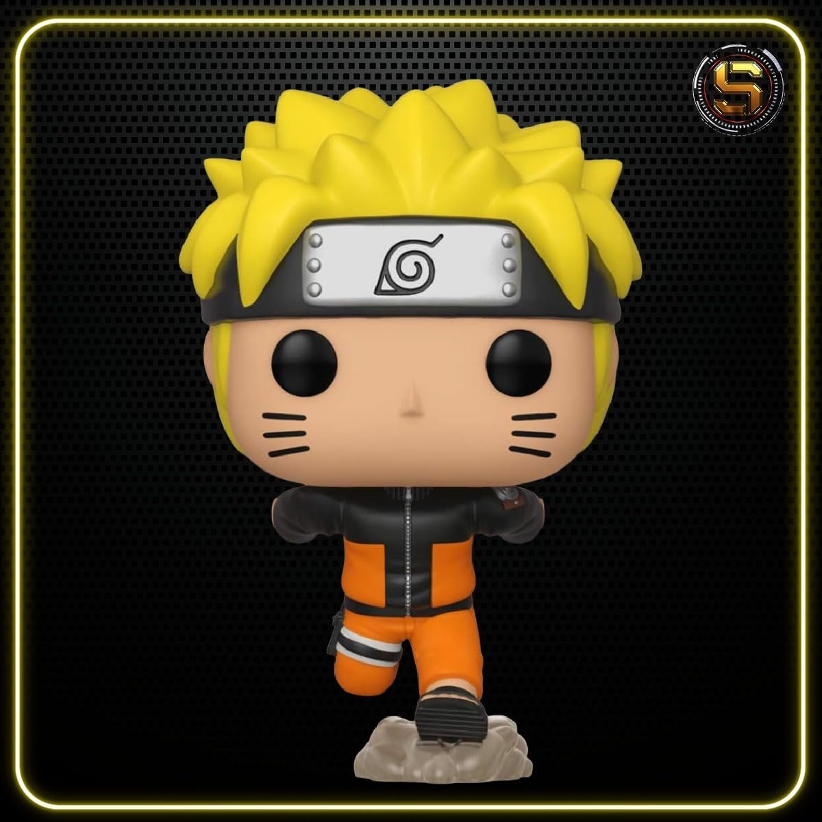 Naruto Shippuden - Naruto Uzumaki (Running) Funko Pop! Vinyl Figure (Bundled with Compatible Pop Box Protector Case)