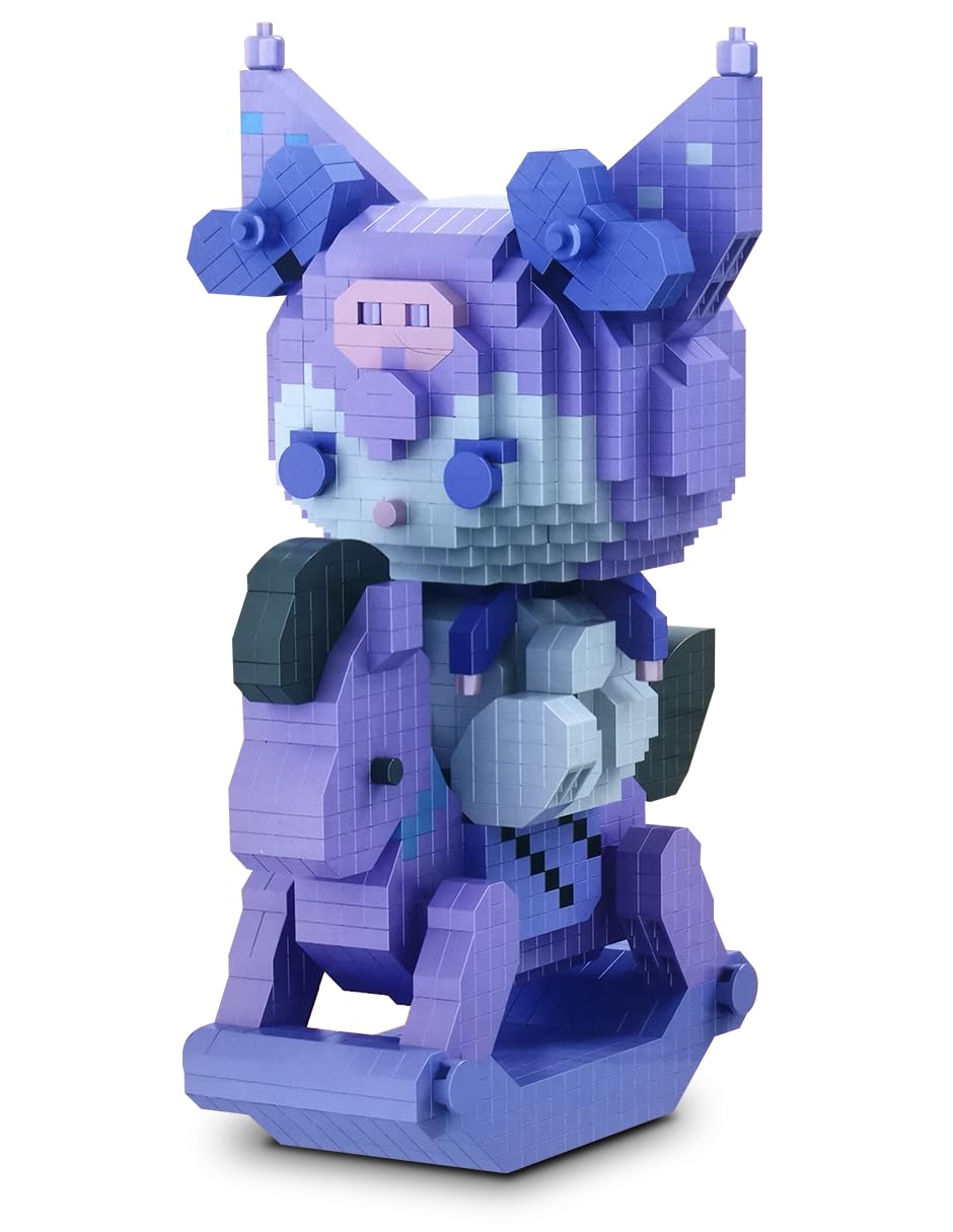 Ult Juguete de Construccion Alta Calidad Kuromi en Caballito HK Bloques de Construccion Armable de Coleccion 1406 Piezas - im