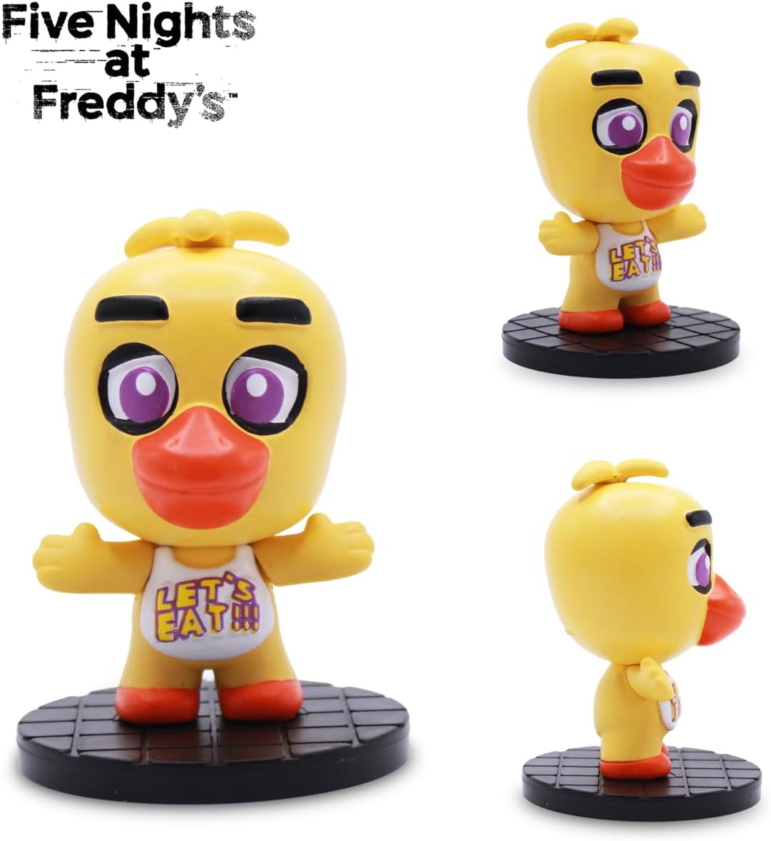 Five Nights at Freddy’s Constructables – Figuras Coleccionables Construibles – Mini Figura Oficial de FNAF en Cápsula Sorpresa | Freddy, Bonnie, Chica, Foxy y Más – Juguete de 7.6 cm para Fans y Niños
