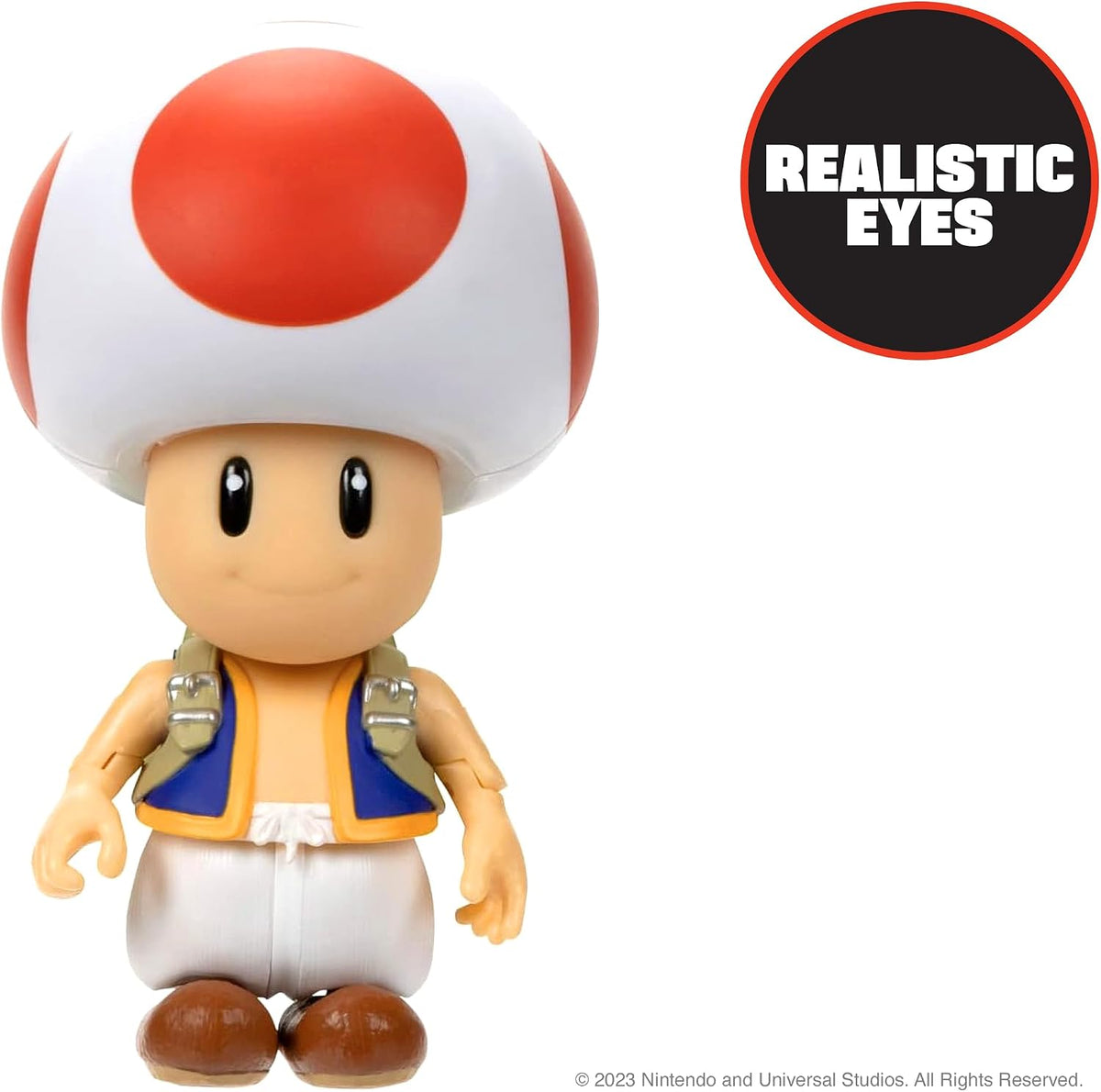 Jakks Pacific Super Mario 5" Toad Figure