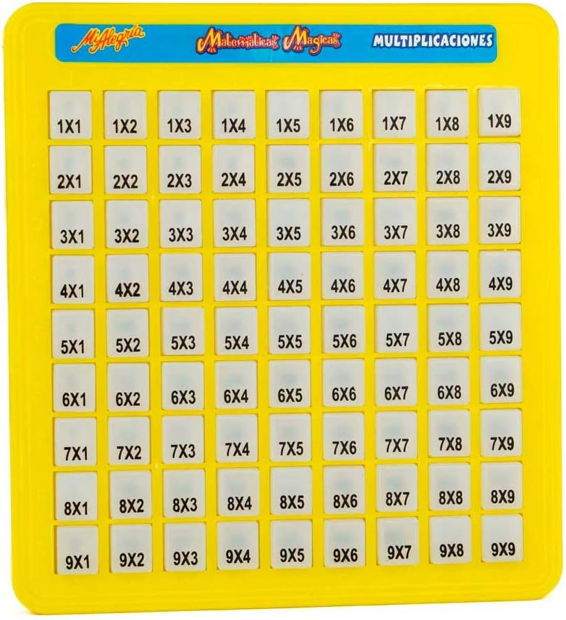 Mi Alegria Juego Tablas de Multiplicar