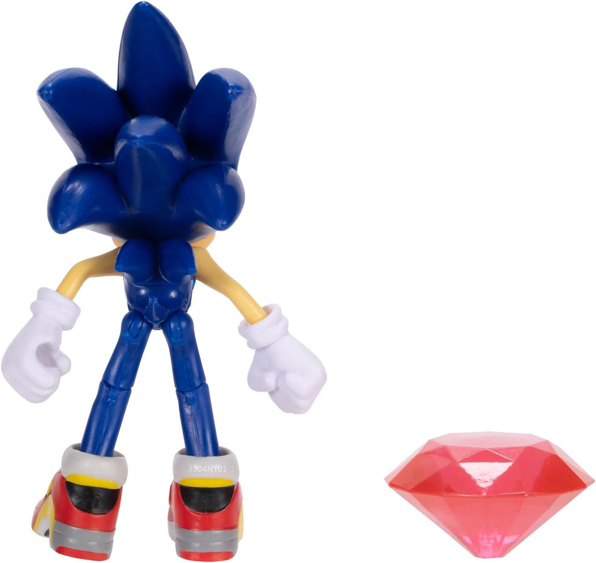 Sonic The Hedgehog - Cifras de acción articuladas de 4 Pulgadas, 2 Unidades