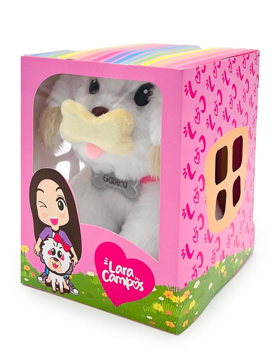 Ult Premium Peluche Galleta Perrita de Lara Compañera de Aventuras Lara Materiales Suaves Campos Verdes Lara - imagen 3
