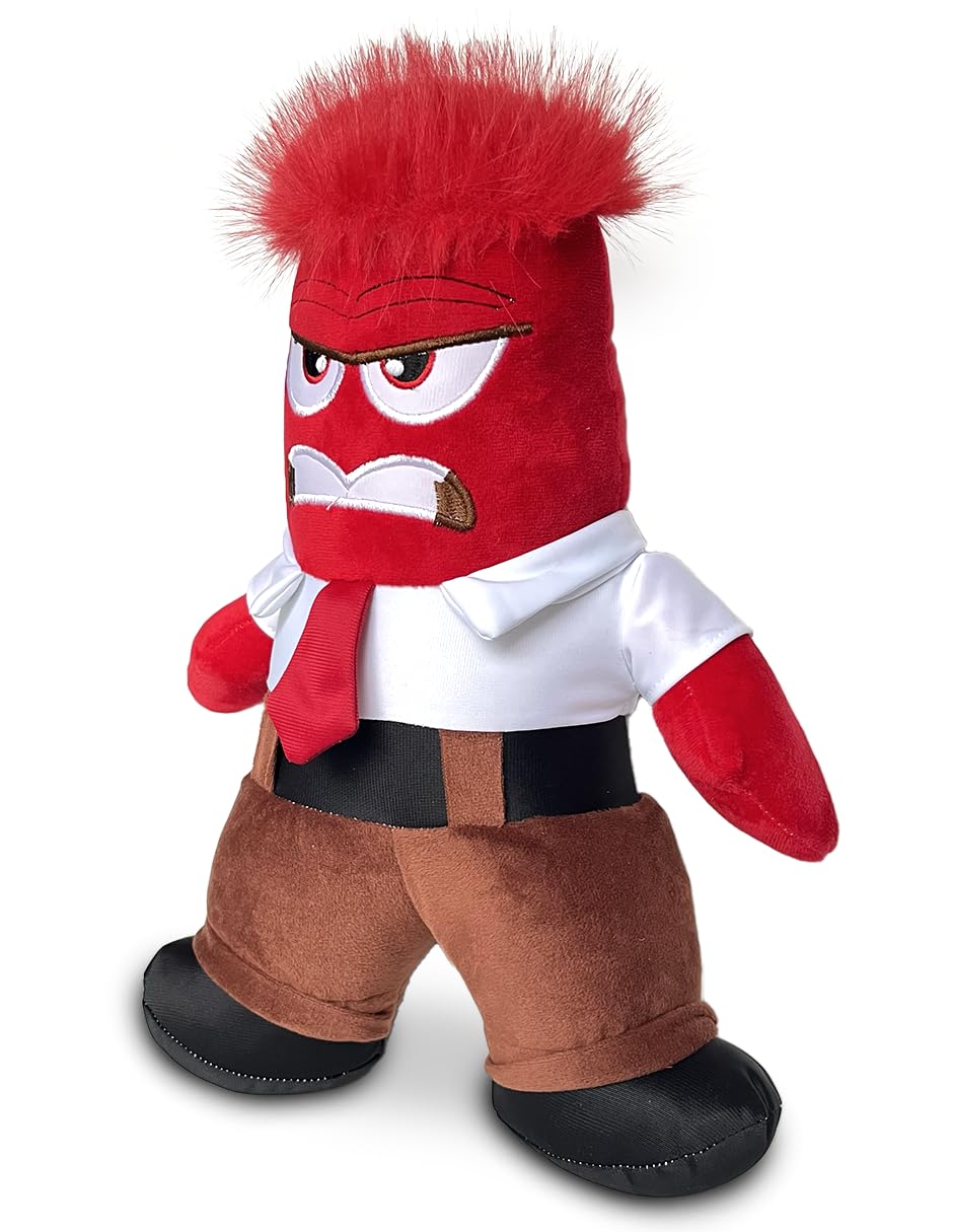 Ult Peluche Premium Furia Anger Intensamente 2 Inside out 2 Pelicula 2024 - imagen 3