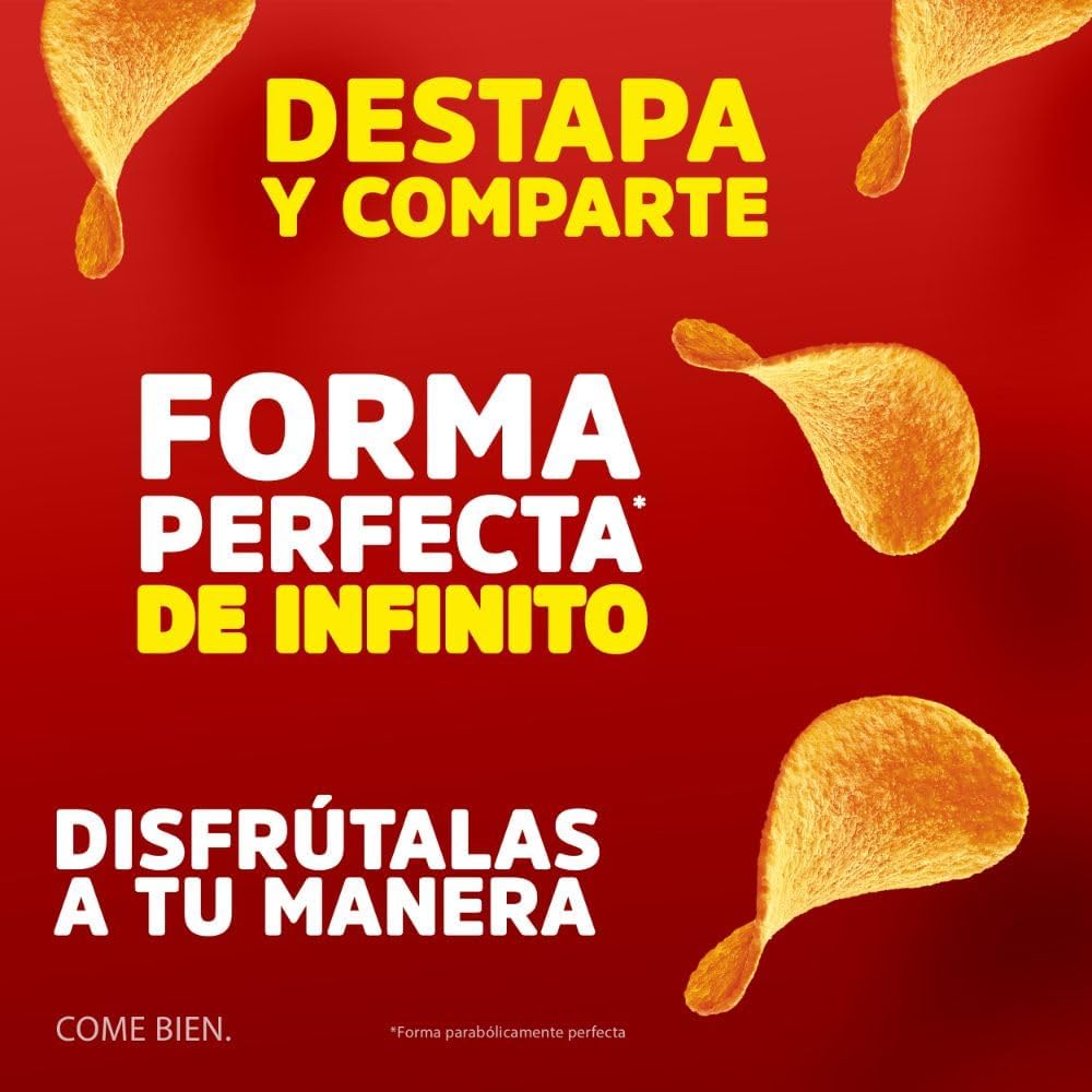 Pringles | Caja de Papas Sabor Original | Papas Crujientes para Botanear | Pack 14 Piezas | 124 gr c/u