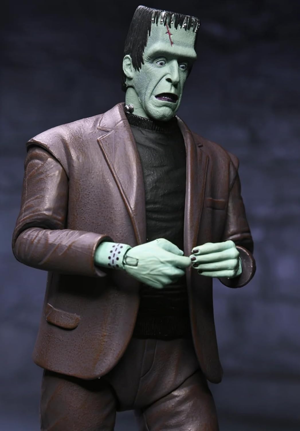 The Munsters (Serie de TV) - Figura de acción de escala Ultimate Herman Munster de 7 pulgadas