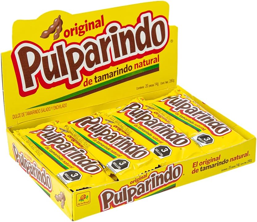 De La Rosa Pulparindo Original 14 g 20 piezas