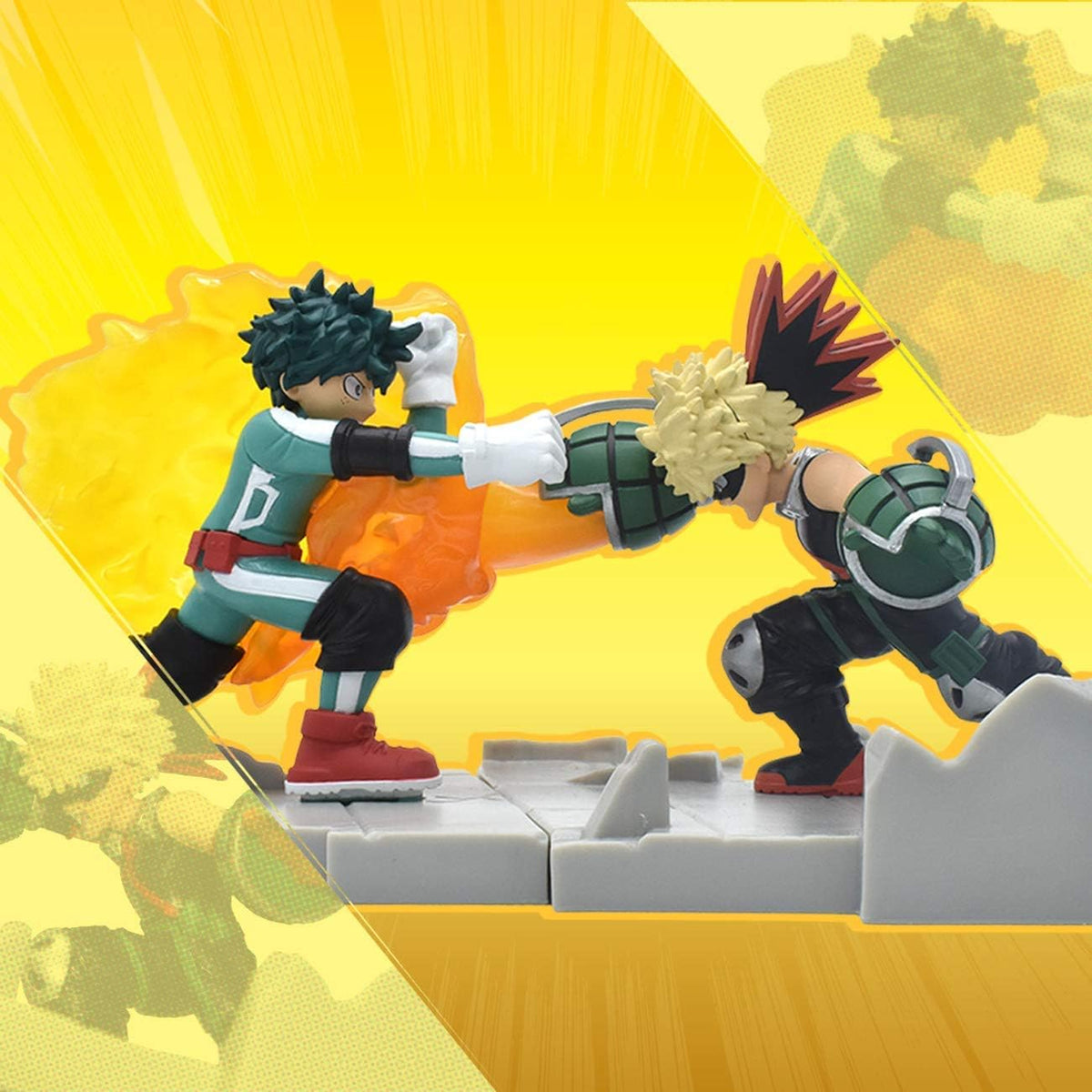 Just Toys LLC My Hero Academia Mega Craftable - Deku vs Bakugo