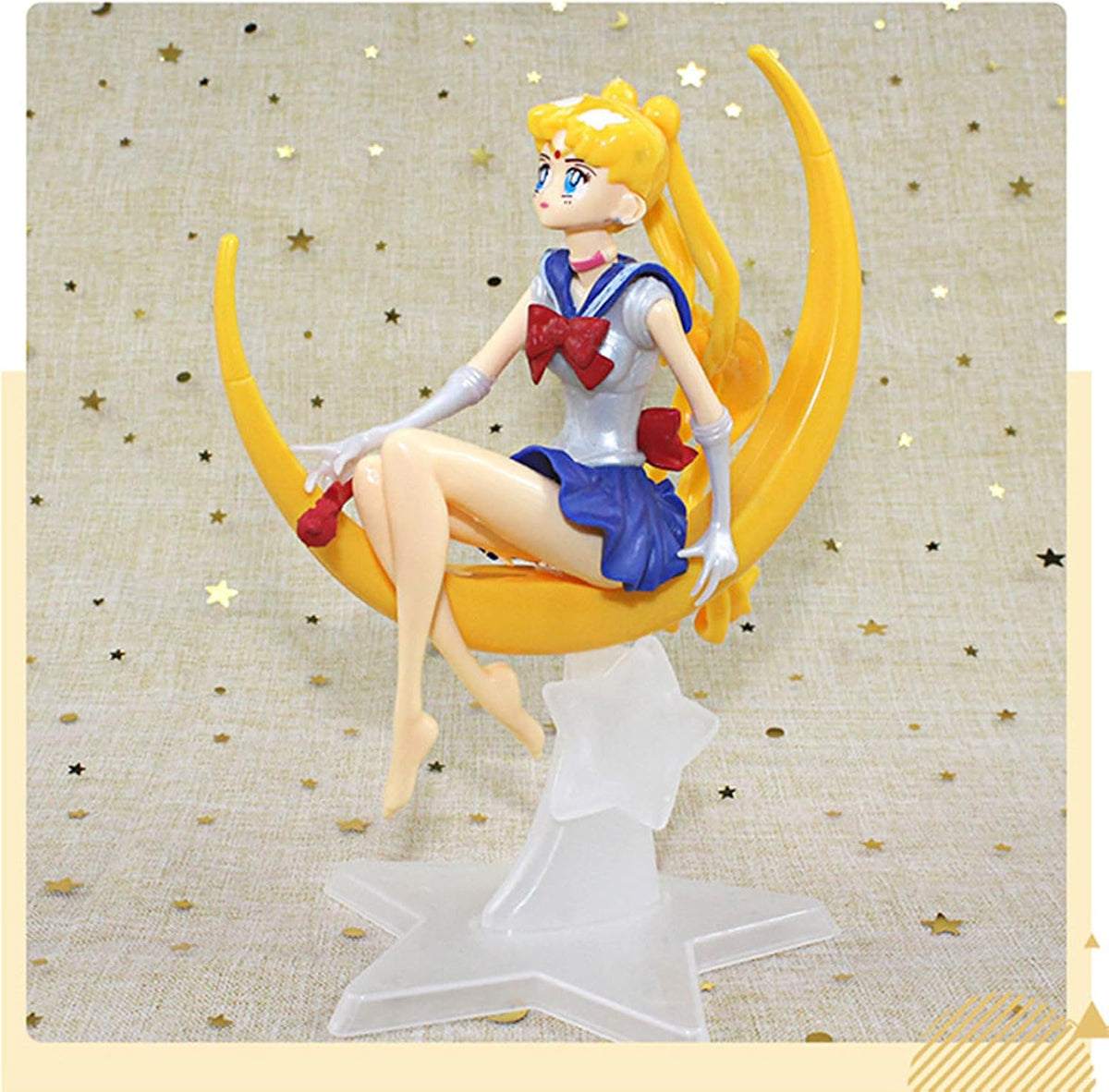 Marinero luna anime personajes decorando pastel muñecas pvc acción juguetes juguetes lindos juguetes