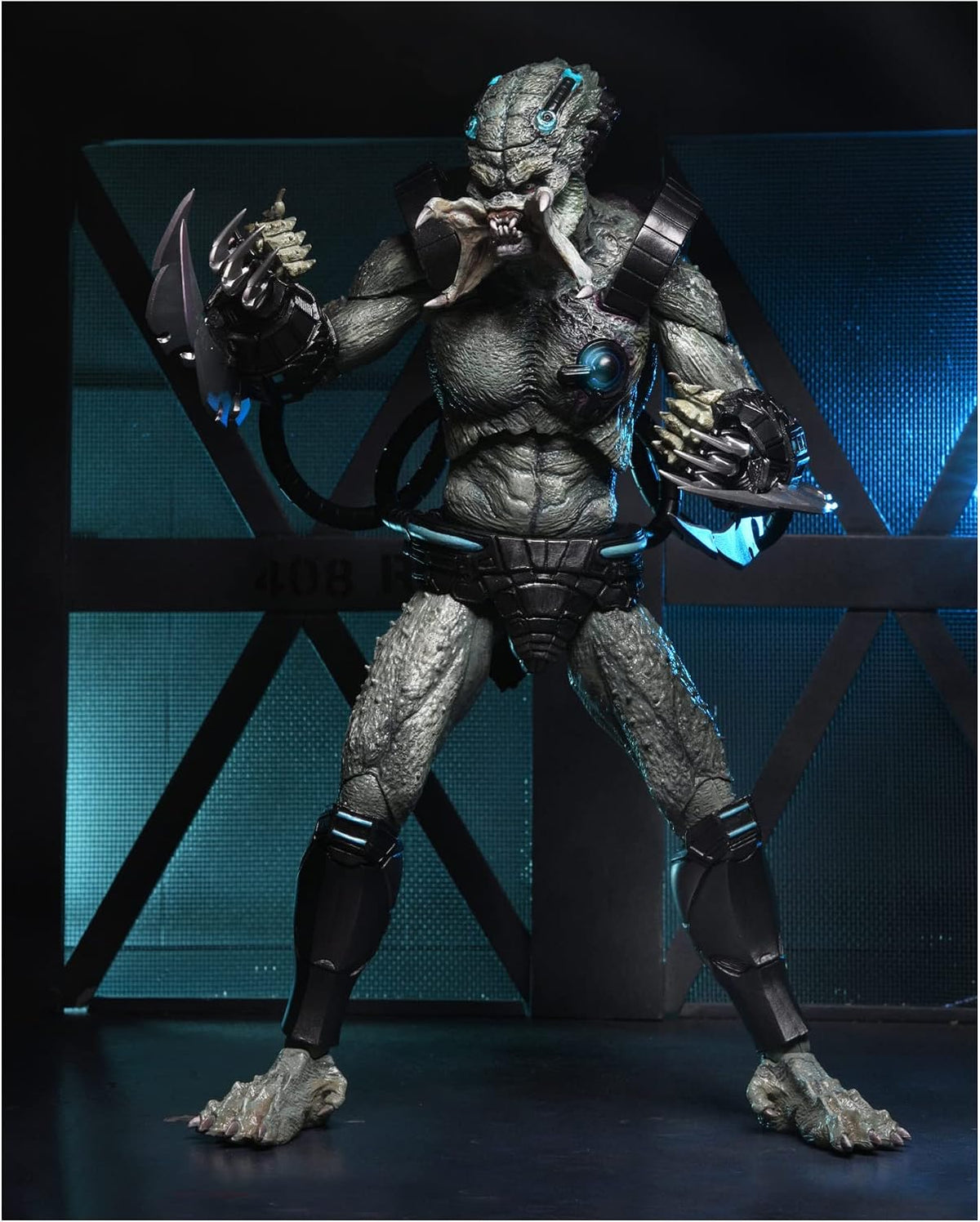 NECA Predator: Concrete Jungle Stone Heart Predator Figura de acción de 7 Pulgadas