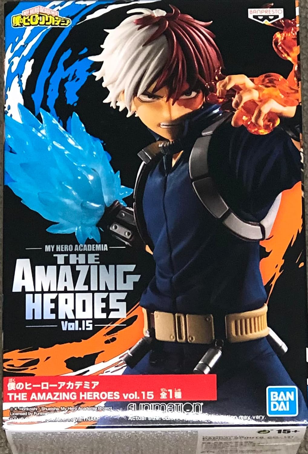 Banpresto - My Hero Academia Amazing Heroes Vol.15 Shoto Todoroki Figure