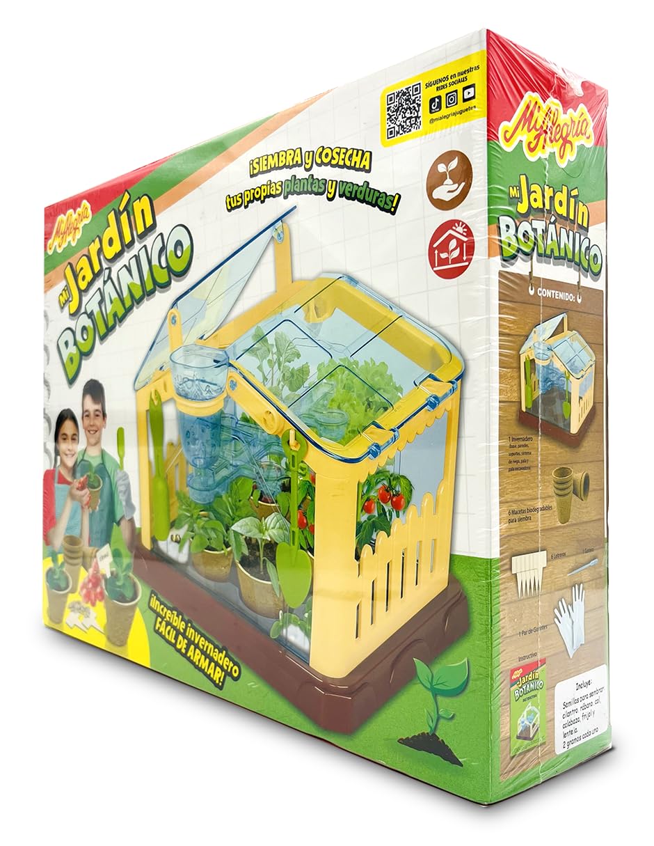 Ult Mi Jardin Botanico Premium, Invernadero, Accesorios de Jardineria, Juego Educativo - imagen 4