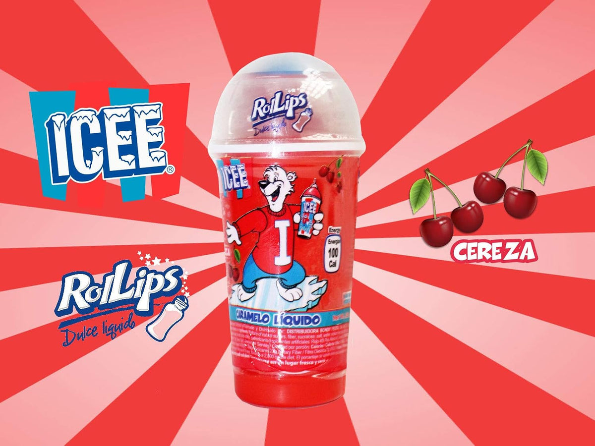 Bondy Fiesta Caramelo Liquido Rollips ICEE