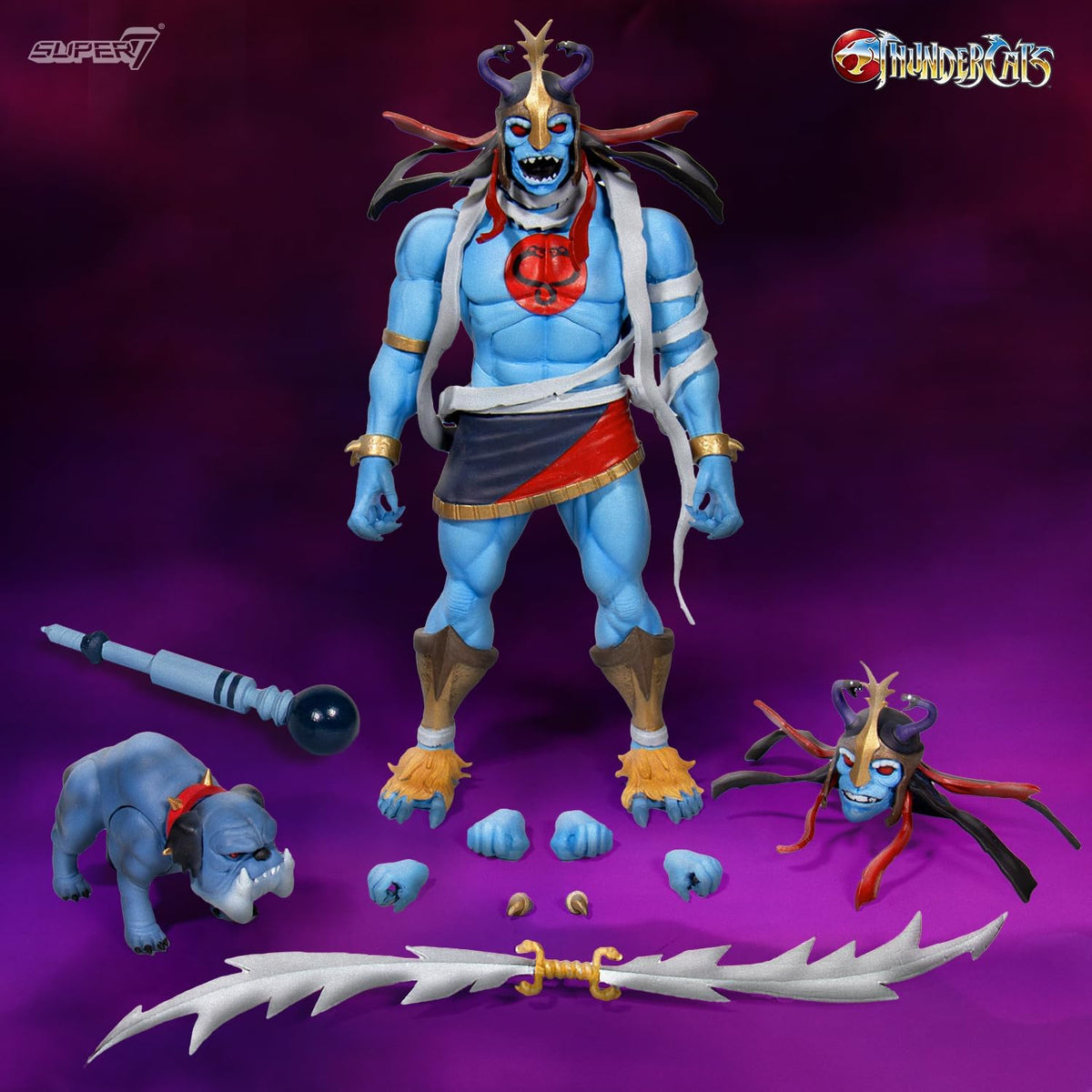 Super7 Thundercats: Mumm-Ra (versión 2) Ultimates figura de acción, multicolor