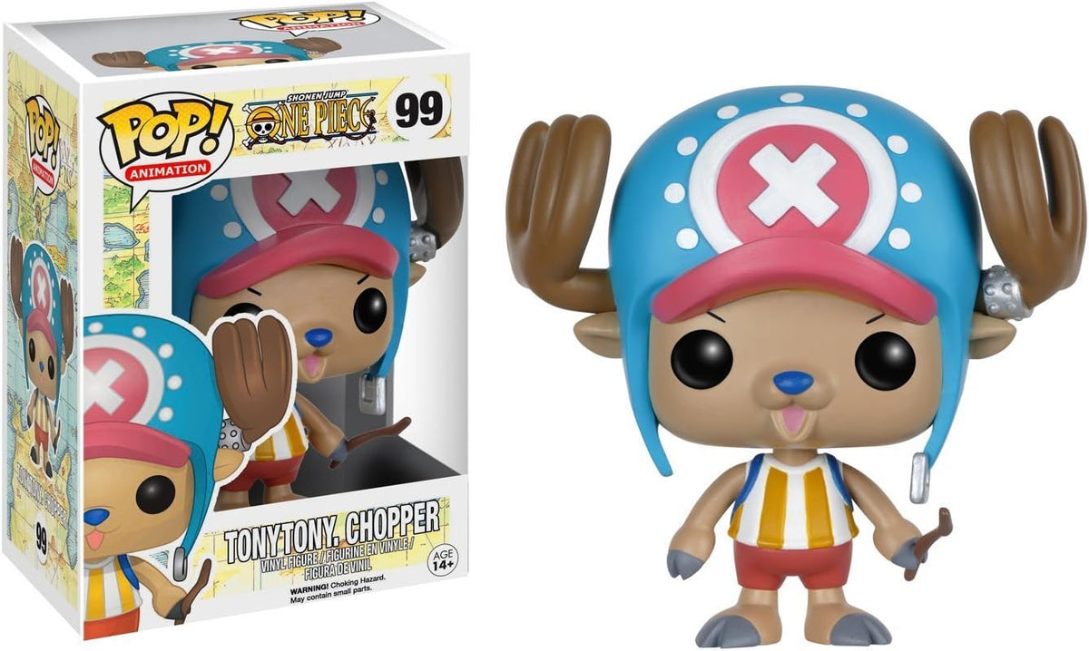 POP Una pieza - Chopper (Tony Tony) Funko Figura de vinilo (incluida con funda protectora de caja compatible), multicolor 3.75 pulgadas
