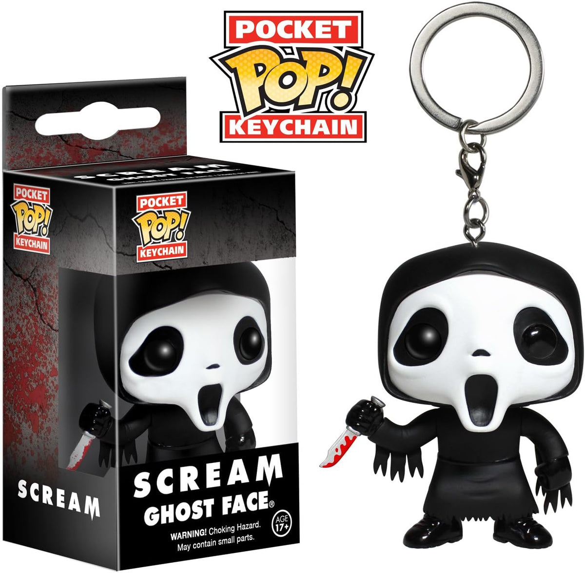 Funko - Llavero con figura de acción Scream Ghostface