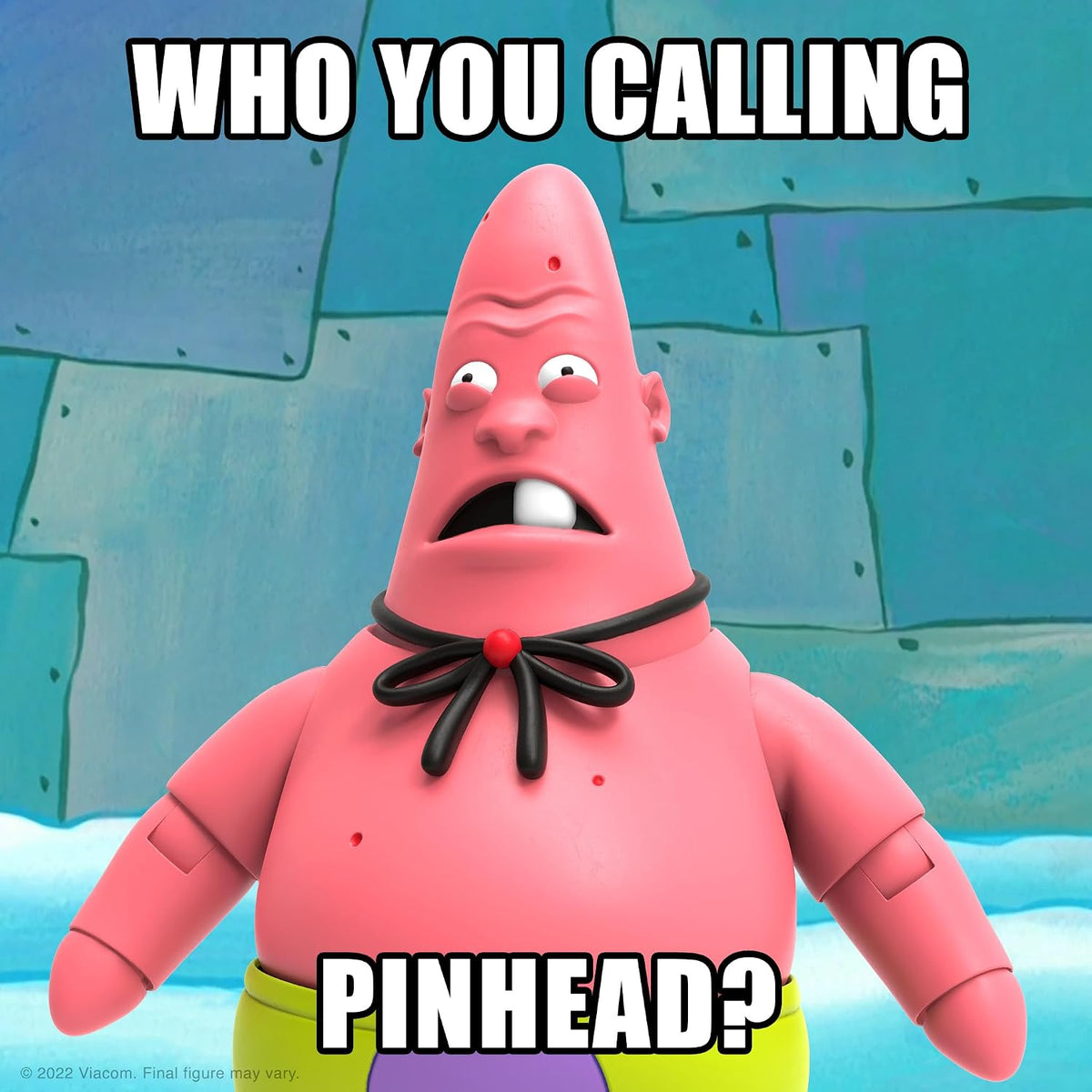 Super7 Bob Esponja Figura Ultimate Patrick 18 cm