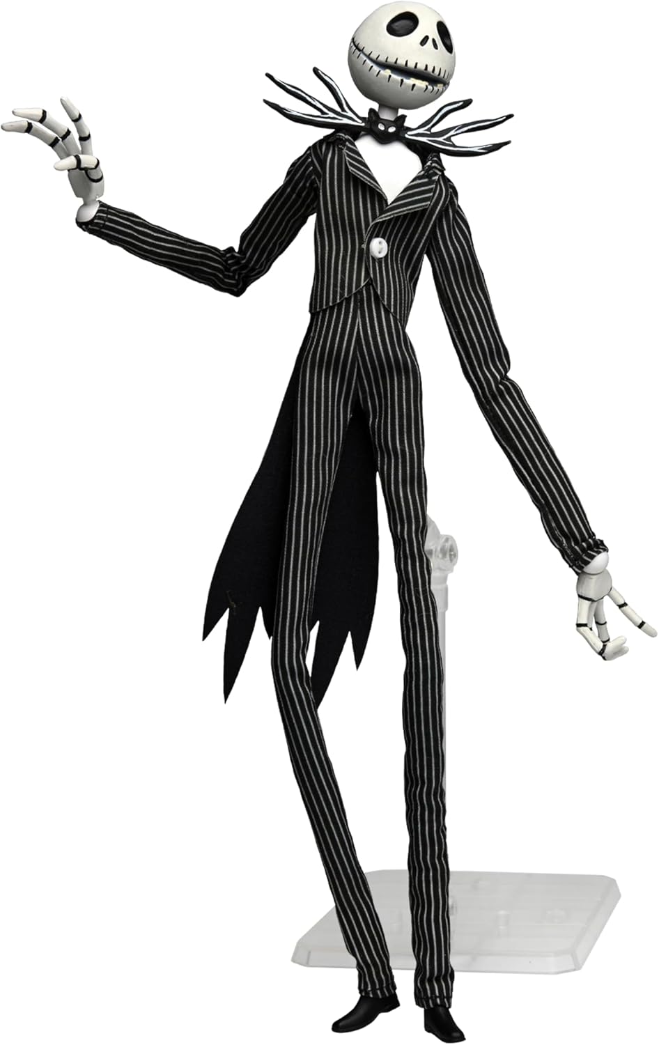 NECA - Figura de acción articulada Coleccionable de El extraño Mundo de Jack, Jack Skellington con Calabaza