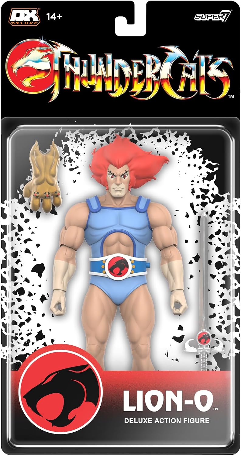 Super7 Thundercats Deluxe Wave 01 - Figura de acción Lion-O