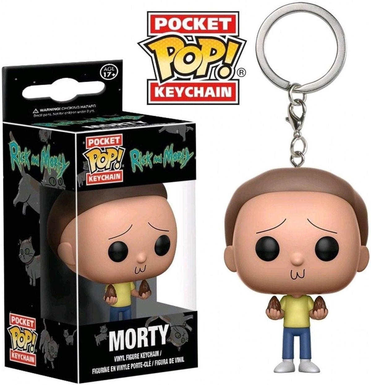Funko Pop Keychain Rick and Morty - Morty