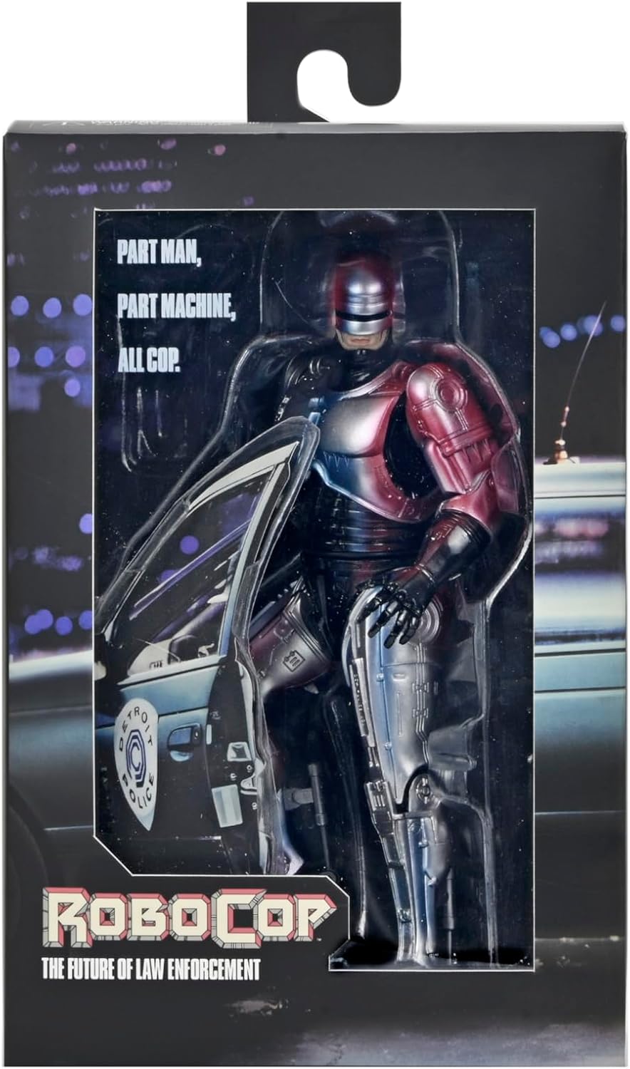 NECA - Robocop (1987) Figura de acción a escala de 7 pulgadas - Serie de pósteres