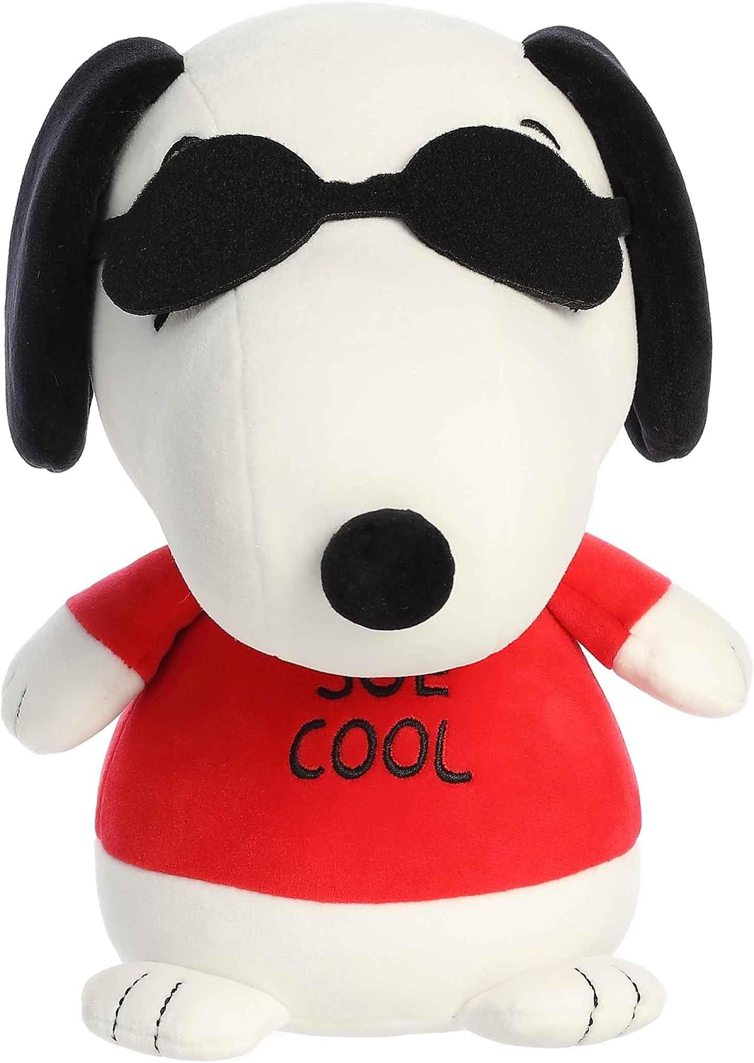 Aurora Adorable Peanuts Squishy Joe Cool Animal de Peluche – Juguetes con Licencia Oficial para Todos los Fans de Snoopy – Regalo nostálgico para Adultos y Celebraciones de cumpleaños – 8.5 Pulgadas
