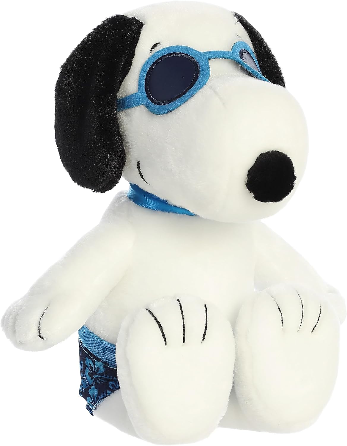 Aurora Adorable Peanuts Surfer Snoopy - Peluche con Licencia Oficial para Todos los fanáticos de Snoopy - Regalo nostálgico para Adultos y Celebraciones de cumpleaños, 13 Pulgadas