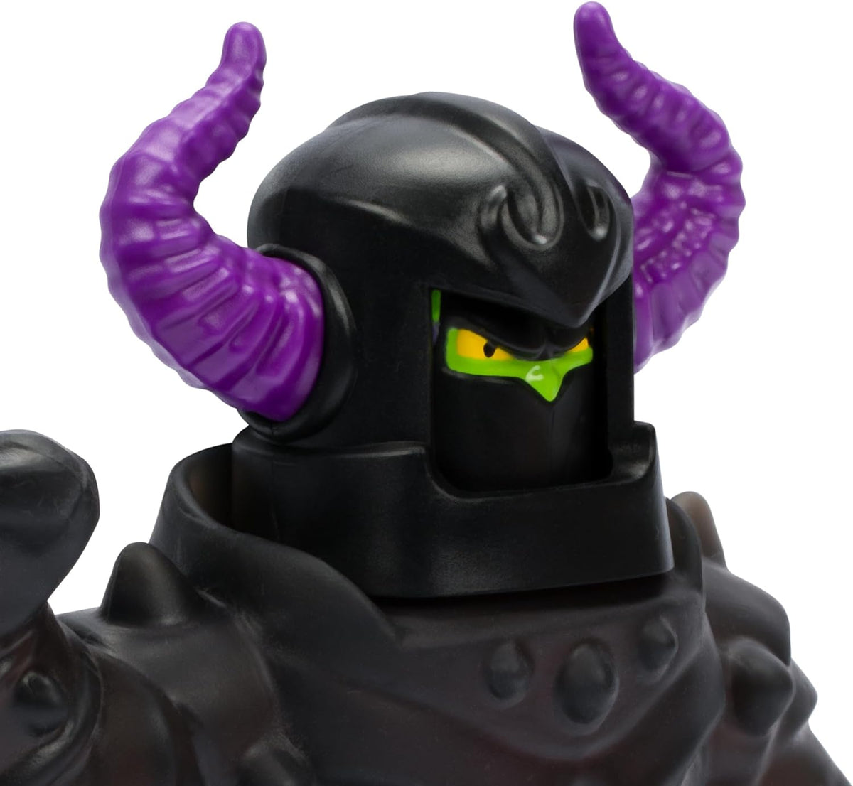 Goo JIT Zu Orbitox de Caballero Negro Ultra Raro Daño de Batalla Stretch Strikers Hero Pack Figura de acción Estirable Juguete Elástico para Niños Original de Bandai