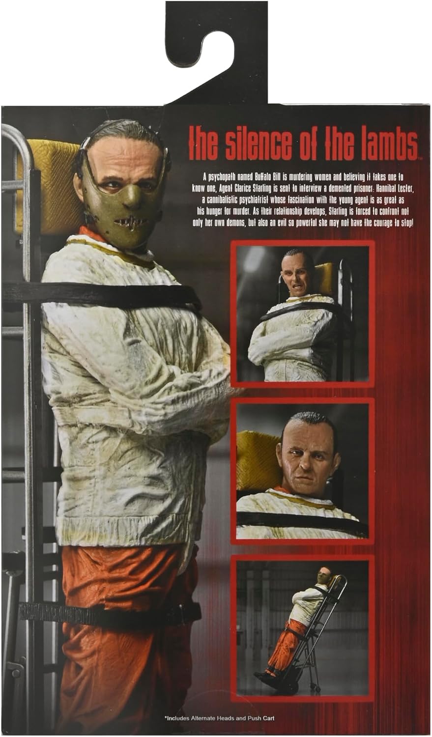 NECA - Silence of The Lambs - Figura de acción a Escala de 7 Pulgadas - Dr. Hannibal Lecter (Enmascarado)