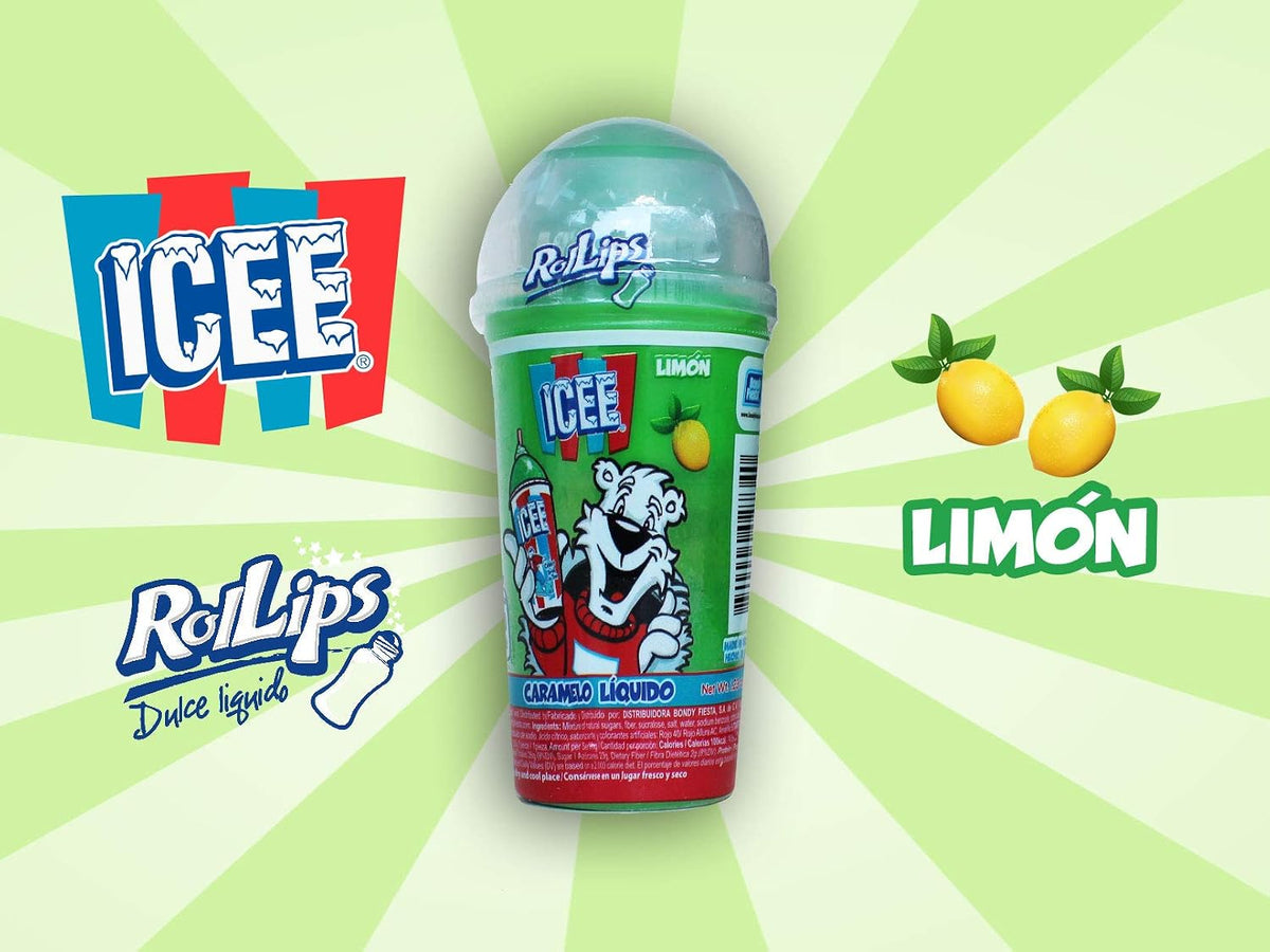 Bondy Fiesta Caramelo Liquido Rollips ICEE