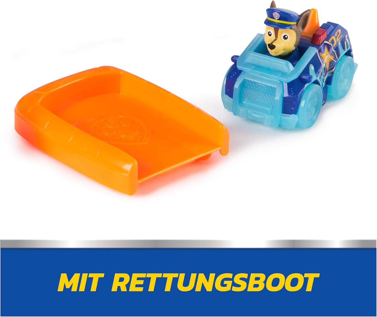 Paw Patrol La Patrulla Canina, Pup Squad Octopus Rescue, Set de Juego con Coche de Chase de 6,3 cm y Figura de Pulpo bebé, Juguetes de imitación para niños y niñas a Partir de 3 años