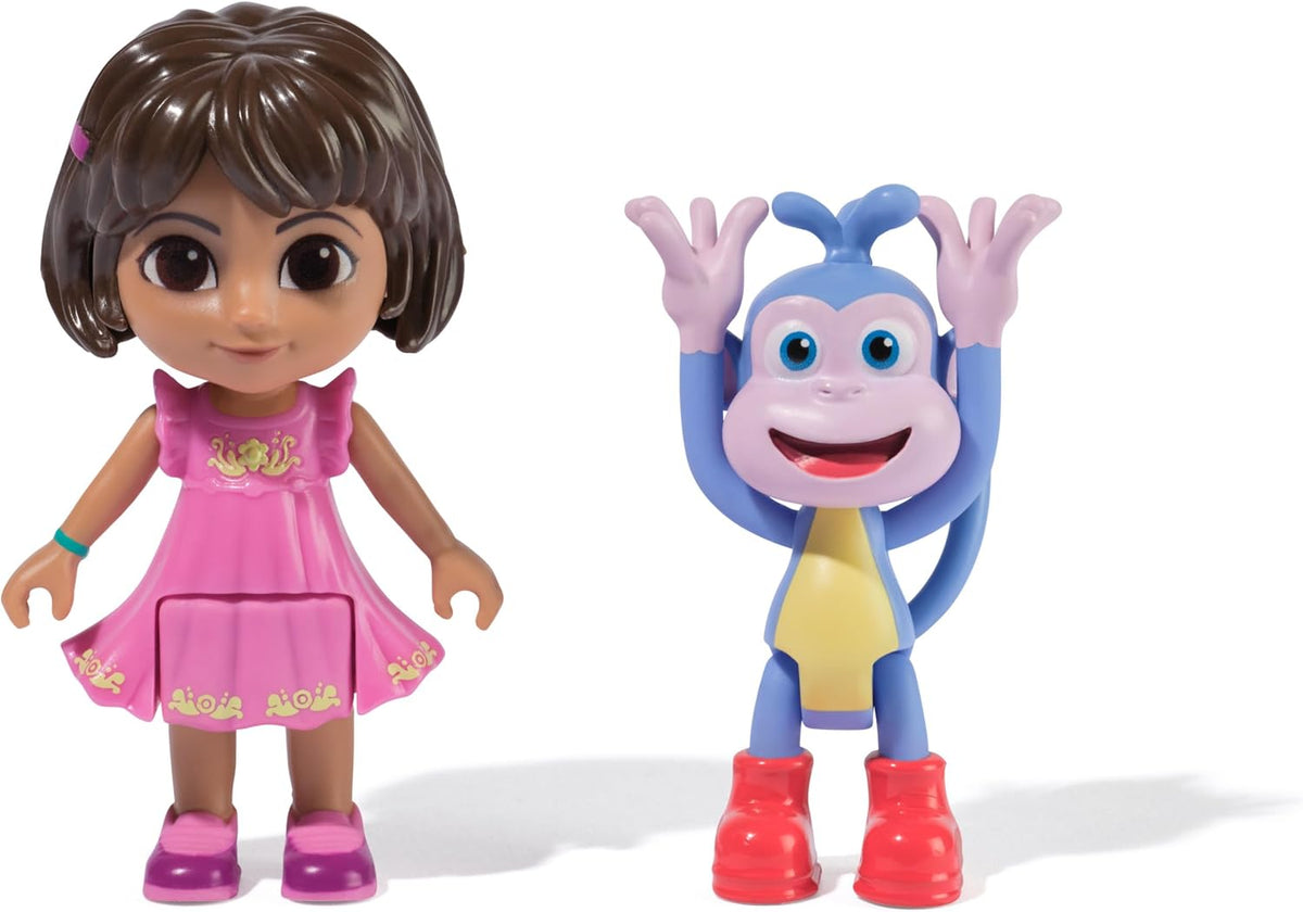Dora, Set de Regalo de Amigos fantásticos con Dora, Botas, Tico, Isa y el Trío Fiesta, Figuras de Juguete, Juguetes para niñas y niños a Partir de 3 años