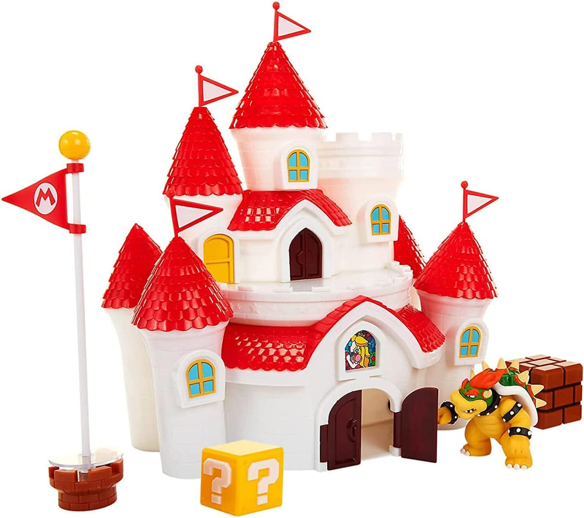 Nintendo Castillo Mushroom Kingdom Castle Playset