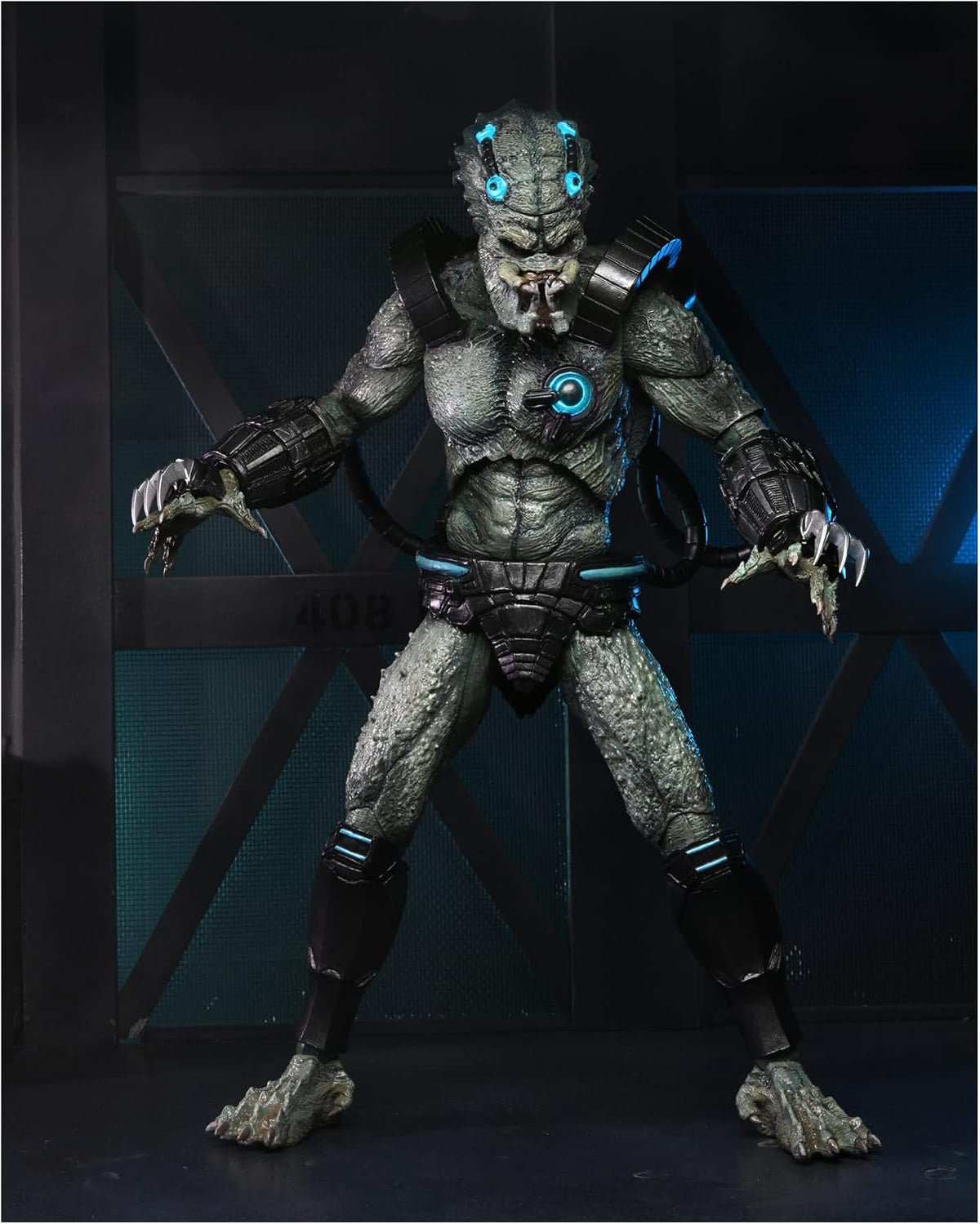 NECA Predator: Concrete Jungle Stone Heart Predator Figura de acción de 7 Pulgadas