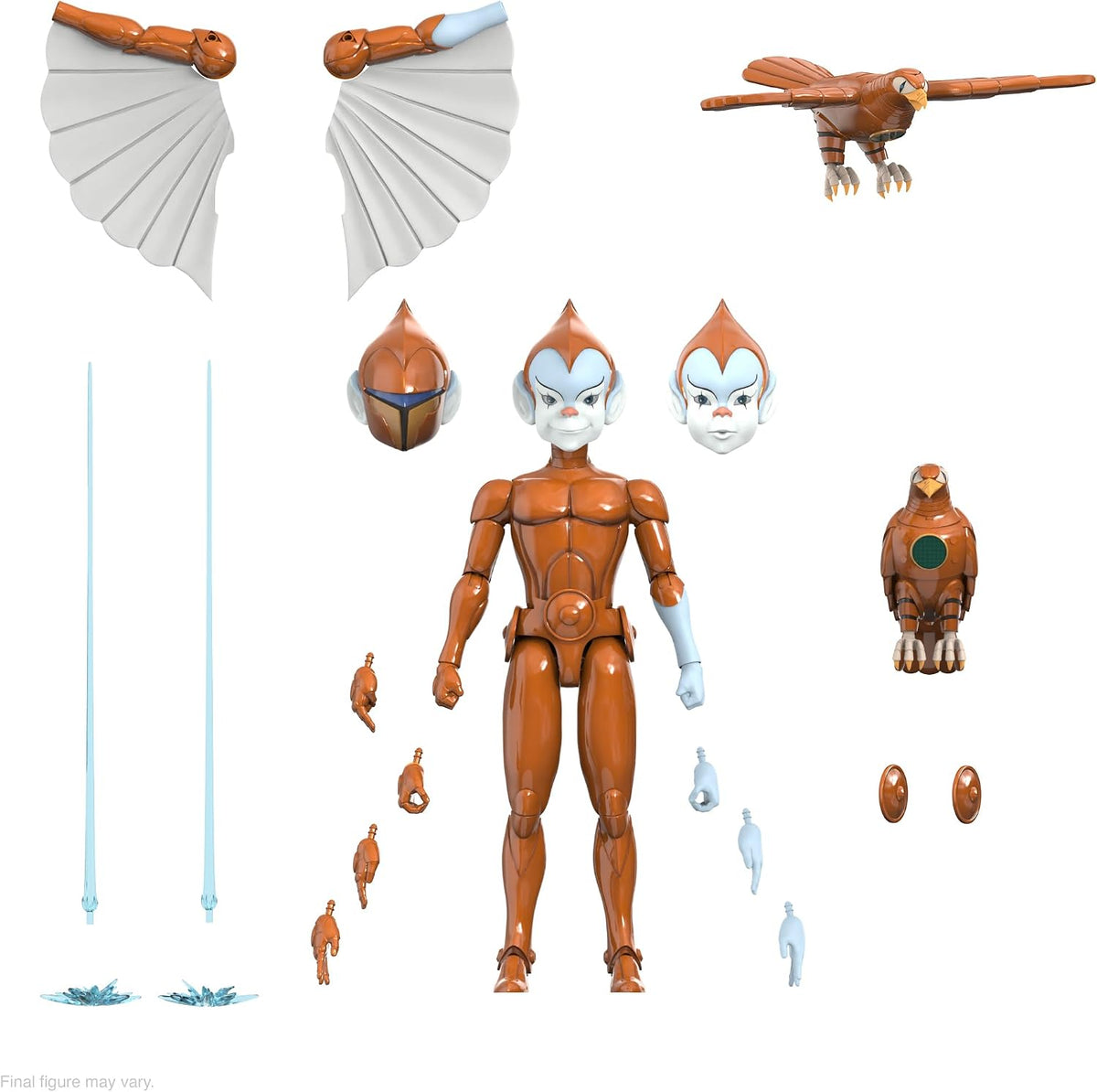 Super7 ULTIMATES! SilverHawks Copper Kidd - Figura de acción SilverHawks de 7 Pulgadas con Accesorios coleccionables clásicos de Dibujos Animados y Juguetes Retro