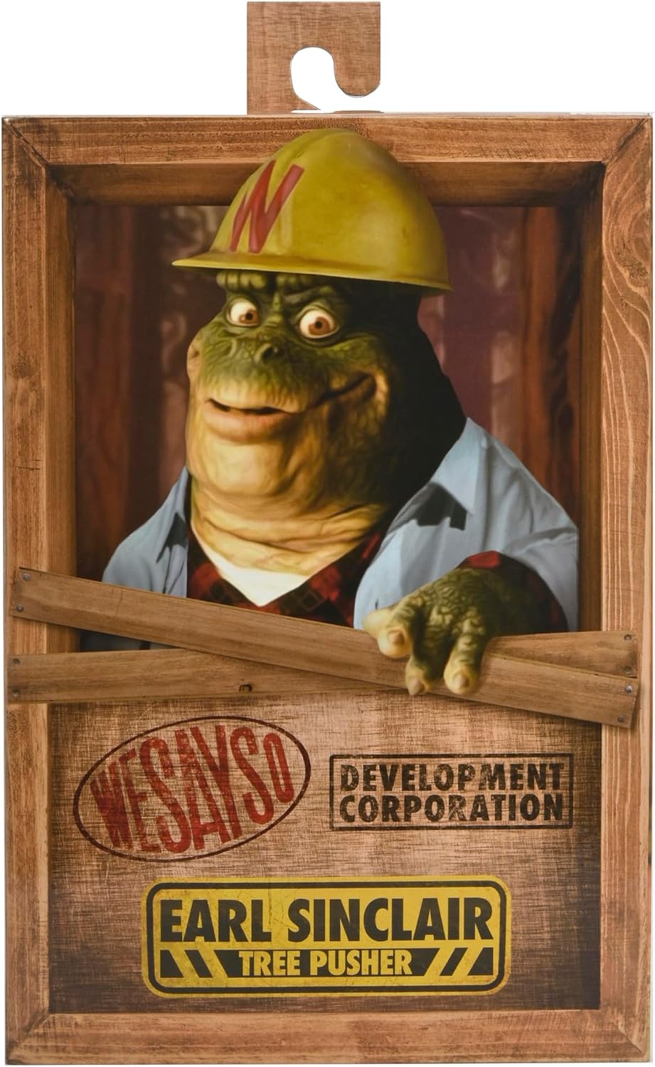 NECA Ultimate Earl Sinclair wesayso Ver. Scale Action Fig. 18 cm Dinosaurs
