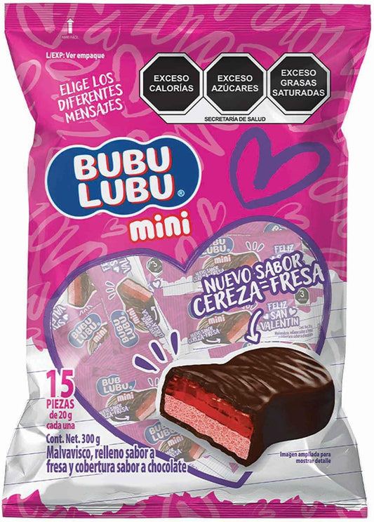 Mini Bubulubu Pink 15 piezas de 20 gr