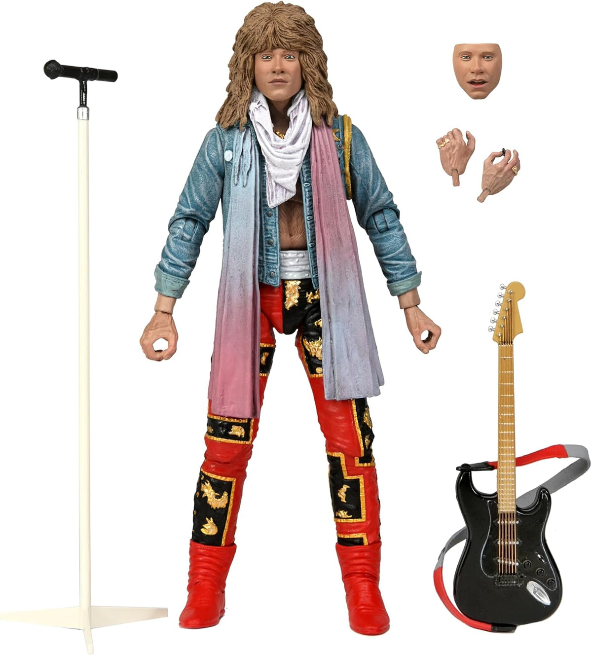 NECA - Figura de acción de Escala de 7 Pulgadas, lo último resbaladizo Cuando está Mojado, Bon Jovi