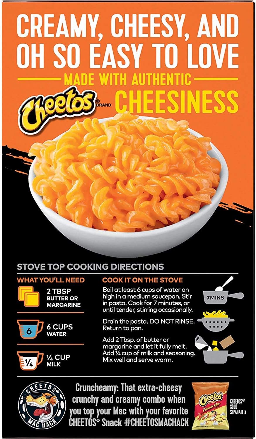 Cheetos Mac´n Cheese Bold & Cheesy - 2 Pack, 5.9 oz (170 g)