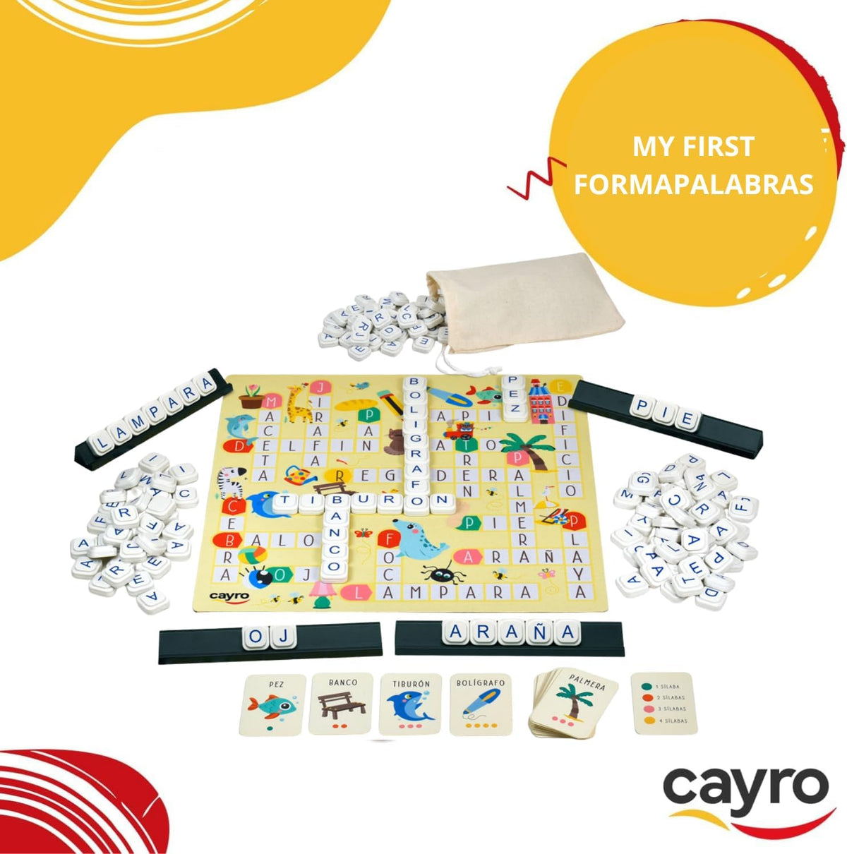 Cayro Juego Palabra Competitivo 4 Años en Adelante Más de 2 Jugadores
