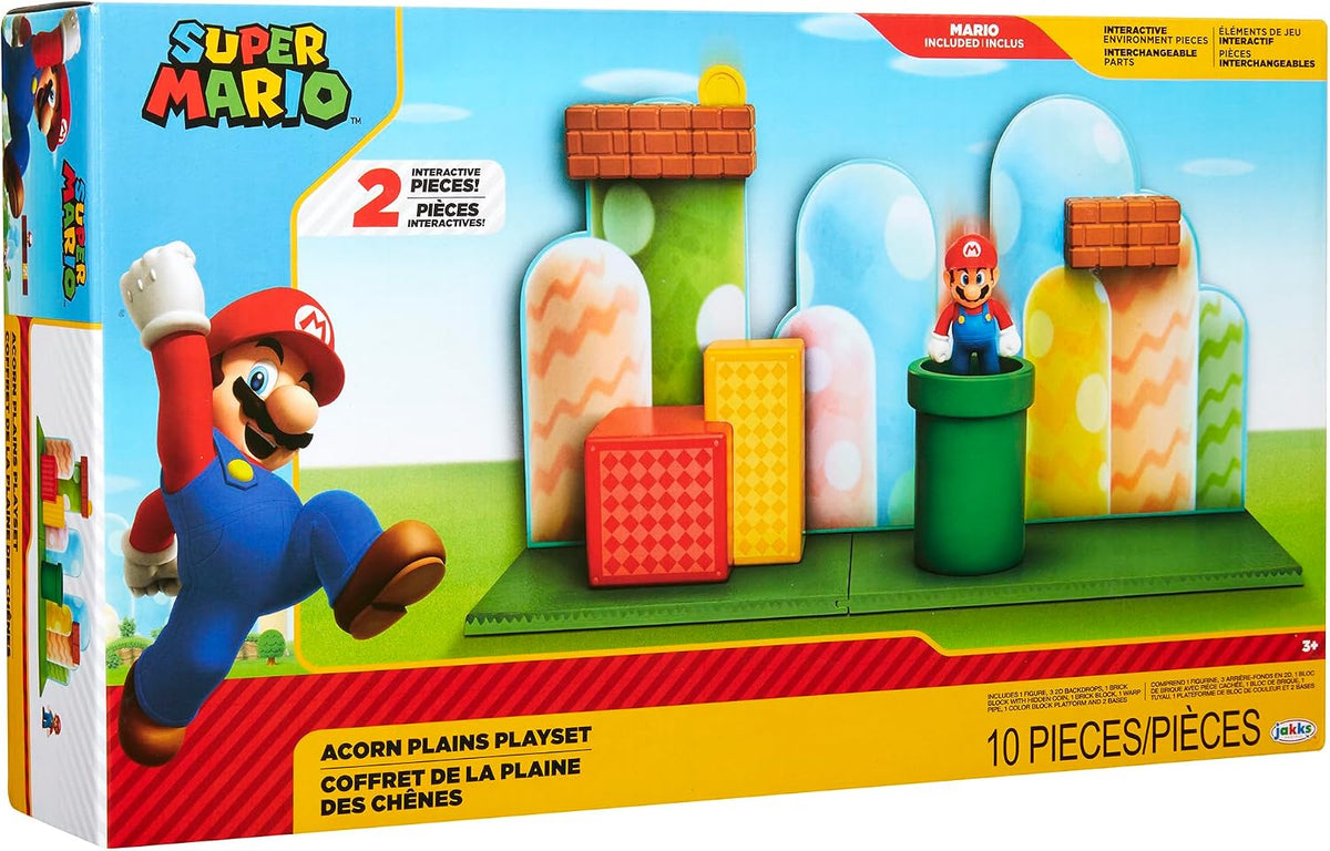 Nintendo 2.5'' Mario Acorn Playset