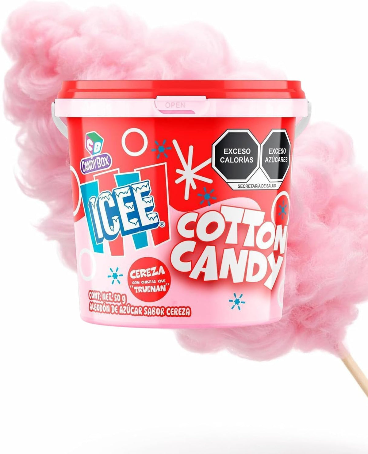 CANDY BOX ICCE COTTON CANDY CEREZA 50G