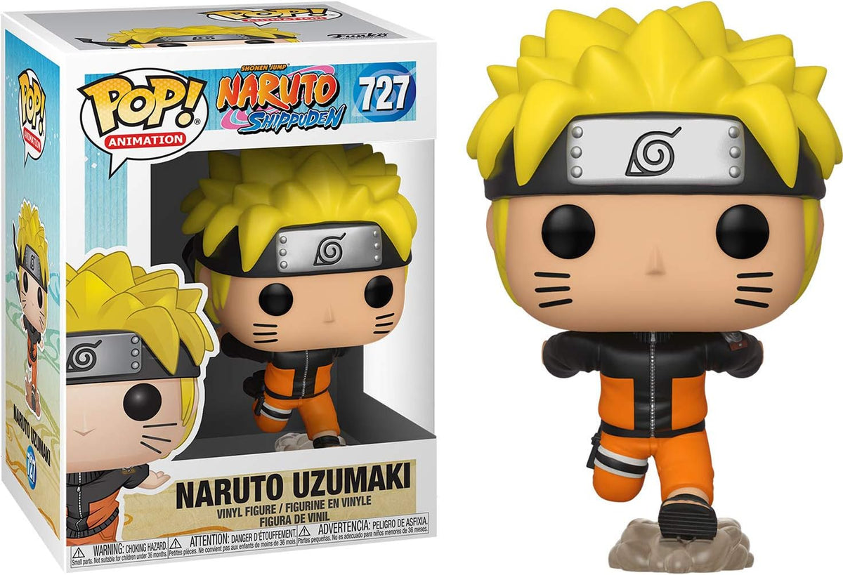 Naru t o Uzumaki: Fun ko P o p - Figura de vinilo con 1 protector gráfico compatible con ToysDiva (727 - 46626 - B)