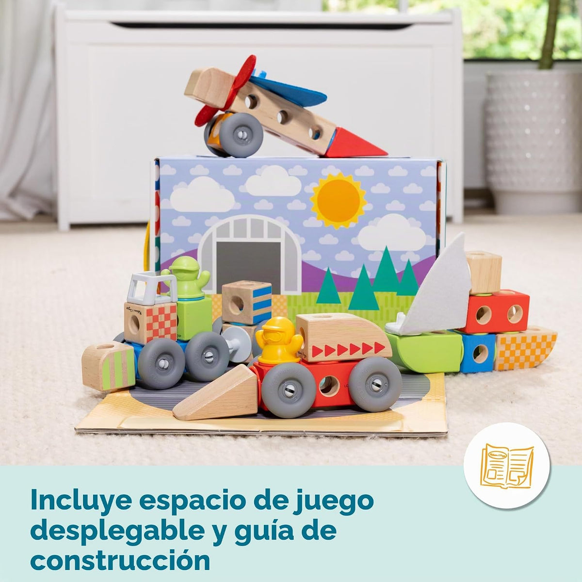 Melissa & Doug BLOCKABLES VEHÍCULOS